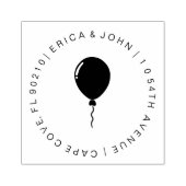 カスタム住所ゴム印、風船ゴム印 ラバースタンプ (インプリント)