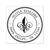 カスタム住所スタンプ、ウェディングスタンプ、セルフインク セルフインキングスタンプ (デザイン)