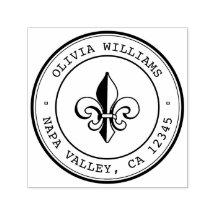 カスタム住所スタンプ、ウェディングスタンプ、セルフインク