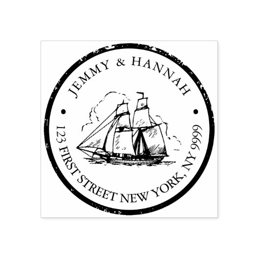 カスタム住所スタンプ、ウェディングスタンプ、出荷ゴムR ラバースタンプ (インプリント)