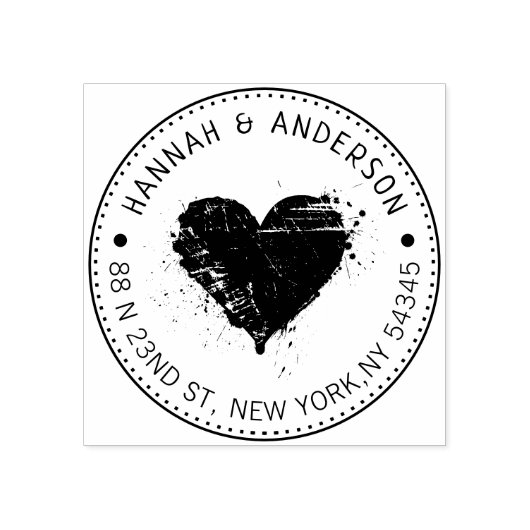 カスタム住所ラバースタンプ ラバースタンプ (インプリント)