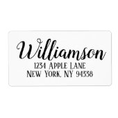 カスタム住所 シール (正面)