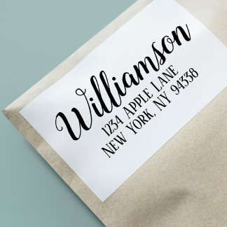 カスタム住所 シール