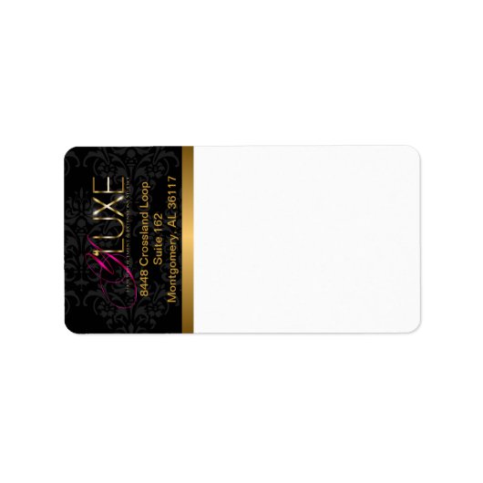 カスタム住所 シール (正面)