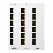 カスタム住所 シール (フルシート)