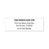 カスタム住所Self-Inking Stamp Your Name Phone セルフインキングスタンプ (デザイン)