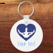 カスタム体操ダンス応援キーホルダー キーホルダー (正面)