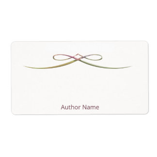 カスタム作家蔵書票 ラベル