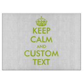 カスタム保おもしろいはキッ運チに落ち着く カッティングボード (正面)