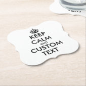 カスタム保運紙 ペーパーコースター (アングル)