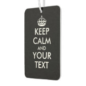 カスタム保calmとテキスト自動空気清浄機 カーエアーフレッシュナー (左)