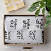 カスタム修士号の修得 薄葉紙 (ギフト)