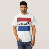 カスタム個人名オランチェサポーター Tシャツ (正面フル)