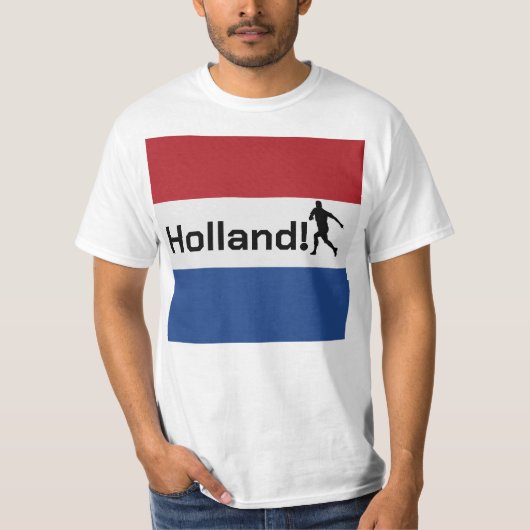カスタム個人名オランチェサポーター Tシャツ (正面)