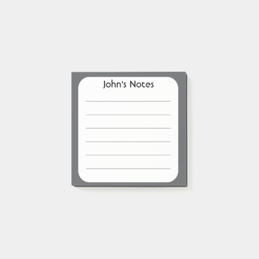 カスタム個人 ポストイット (正面)