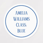 カスタム兄弟姉妹新学期服 ラベル (デザイン1)