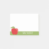 カスタム先生アップルとAppleモダンの ポストイット (正面)