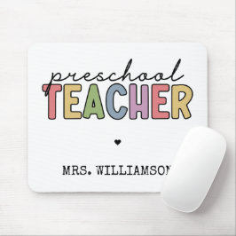 カスタム先生ギフトパーソナライズされた マウスパッド