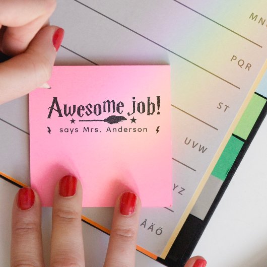 カスタム先生スタンプ教室の自墨付き セルフインキングスタンプ