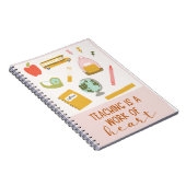 カスタム先生ノート教えは聞き取り作品 ノートブック (右側)