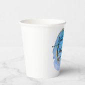 カスタム先生パーティー紙カップ 紙コップ (右)