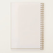 カスタム先生プランナー2025-2026 - パーソナライズされた プランナー手帳 (裏面)