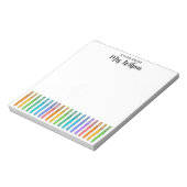 カスタム先生メモ帳 ノートパッド (回転)