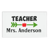 カスタム先生名タグ 名札 (正面)