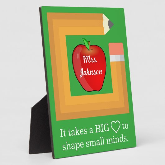カスタム先生引用文パーソナライズされた先生 フォトプラーク (側面)