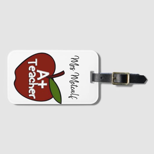 カスタム先生A+ ラゲッジタグ (正面横)