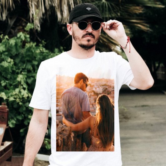 カスタム光パーソナライズされたプリント Tシャツ