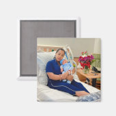 カスタム光パーソナライズされた冷蔵庫磁石 マグネット (正面/裏面)