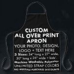 カスタム全パーソナライズされたプリントエプロンブラック(L) エプロン<br><div class="desc">全カスタムオーバーエプロン、黒い背景を持つ大型(色に変更)、34インチ長さx 27インチ幅は、100%ソフトで耐久性のある機械洗浄可能なプリントで、エプロンのストラップの色の無制限オプション。複数の購入バルクに対する大買量の割引が利用可能。デザイン、作成、テンプレートから高品質自分のエプロンを作空白のる。写真カスタマイズ、ロゴ、モノグラム、画像またはデザインとエプロンの選択に加えて独自の文字を追加。このエッジ高品質からエッジまでのプリントエプロン来は、大 – 34インチ長さx 27インチ幅、中 – 30インチ長さx 26インチ幅、または小 – 20インチ長さx 24インチ幅の3つのサイズオプションで子供へす。エプロンカスタムは素晴らし、シェフ、調理師、ママやパパ、新しい家、クリスマス、ベーカリーや食べ物のビジネスのためのカスタマイズ可能なギフトを作る。レストラン、バー、ビストロまたはカフェのスタッフの服を、高品質のブランドのロゴエプロンカスタムでパーソナライズ。</div>