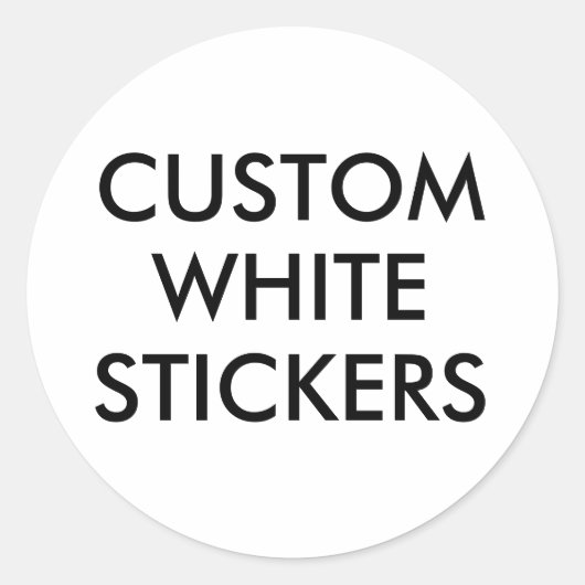 カスタム円パーソナライズされた円ステッカー ラウンドシール (正面)