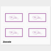 カスタム円ポップ(_P) 長方形シール (シート)