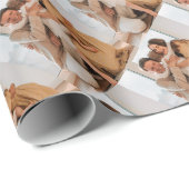 カスタム写パーソナライズされた真 ラッピングペーパー (ロールコーナー)