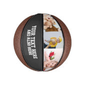 カスタム写パーソナライズされた真・文字 ミニバスケットボール (縦)