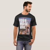 カスタム写パーソナライズされた真Tシャツ  Tシャツ (正面フル)