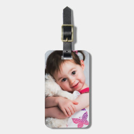 カスタム写モダン真 ラゲッジタグ