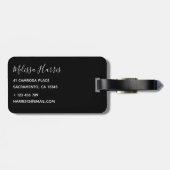 カスタム写モダン真 ラゲッジタグ (裏面横)