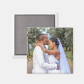 カスタム写ユニークモダン結婚画 マグネット (正面/裏面)