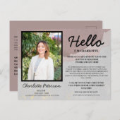 カスタム写真あなたの近くのモダン財実在団 ポストカード (正面/裏面)