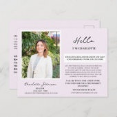 カスタム写真あなたの近くのユニーク財実在団 ポストカード (正面/裏面)