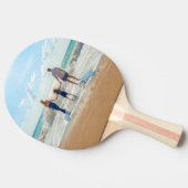 カスタム写真あなた自身のデザインギフトパーソナライズされた 卓球ラケット (横)