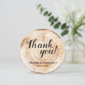 カスタム写真ありが素朴結婚う 招待状 (スタンド正面)