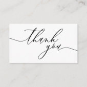 カスタム写真お二人で結婚式を共に過ごしていただきありがとうございます エンクロージャーカード (裏面)