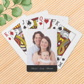 カスタム写真お名前のトランプ トランプ