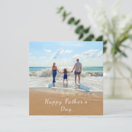 カスタム写真お父さんのデイカード写真と文字 (スタンド正面)