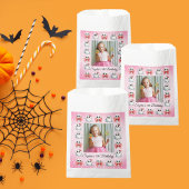 カスタム写真かわいい幽霊誕生日 フェイバーバッグ