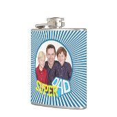 カスタム写真すごいパパ漫画本 フラスク (左)